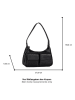 Tom Tailor Torebka "Malina" w kolorze czarnym - 27 x 19 x 11 cm