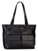 Tom Tailor Shopper "Malina" in Schwarz - (B)40 x (H)29 x (T)13,5 cm