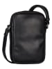 Tom Tailor Handytasche "Milla" in Schwarz - (B)14 x (H)22,5 x (T)4 cm
