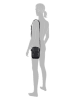 Tom Tailor Handytasche "Milla" in Schwarz - (B)14 x (H)22,5 x (T)4 cm