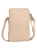 Tom Tailor Handytasche "Taya" in Beige - (B)12,5 x (H)20 x (T)3,5 cm