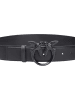Pinko Leren riem zwart