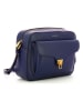 COCCINELLE Leren schoudertas donkerblauw - (B)26 x (H)20 x (D)9 cm
