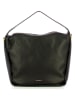 COCCINELLE Leder-Schultertasche in Schwarz - (B)27 x (H)30 x (T)17 cm
