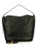 COCCINELLE Leder-Schultertasche in Schwarz - (B)27 x (H)30 x (T)17 cm