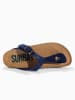 Sunbay Leder-Zehentrenner "Camelia" in Dunkelblau