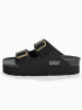 Sunbay Pantoletten "Edelweiß" in Schwarz