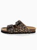 Sunbay Pantoletten "Trefle" in Braun/ Beige
