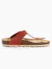 Sunbay Leder-Zehentrenner "Camelia" in Orange