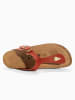 Sunbay Leder-Zehentrenner "Camelia" in Orange