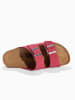 Sunbay Leren slippers "Trefle" roze