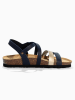 Sunbay Sandalen "Gravita" in Schwarz