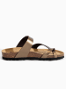 Sunbay Teenslippers "Tulipe" goudkleurig