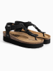 Sunbay Zehentrenner "Arroz" in Schwarz