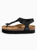 Sunbay Zehentrenner "Arroz" in Schwarz