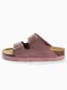Sunbay Leder-Pantoletten "Trefle" in Rosa