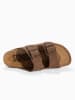 Sunbay Leder-Pantoletten "Trefle" in Braun