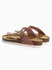 Sunbay Leder-Zehentrenner "Camelia" in Hellbraun
