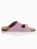 Sunbay Leder-Pantoletten "Trefle" in Rosa