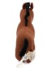 FABELAB Rassel "Horse Hildur" in Braun - ab Geburt