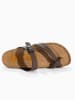 BACKSUN Teenslippers "Barcelone" bruin