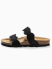 BACKSUN Slippers "Sechura" zwart