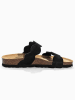 BACKSUN Slippers "Sechura" zwart