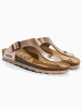 BACKSUN Teenslippers "Singapore" goudkleurig