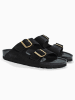 BACKSUN Slippers "Bali" zwart