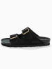 BACKSUN Slippers "Bali" zwart