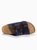 BACKSUN Slippers "Bali" donkerblauw