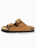 BACKSUN Slippers "Bali" lichtbruin