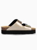 BACKSUN Pantoletten "Maldives" in Gold