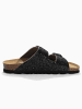 BACKSUN Pantoletten "Bali" in Schwarz