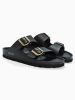 BACKSUN Slippers "Bali" zwart