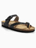 BACKSUN Zehentrenner "Barcelone" in Schwarz