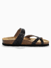BACKSUN Teenslippers "Barcelone" zwart
