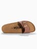 BACKSUN Leren slippers "Paris" oudroze