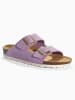 BACKSUN Leren slippers "Bali" lila