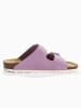 BACKSUN Leren slippers "Bali" lila