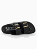BACKSUN Slippers "Maldives" zwart