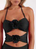 admas Monokini in Schwarz