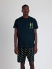 admas Pyjama donkerblauw