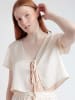 admas Pyjama in Creme