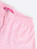 admas Pyjama in Weiß/ Rosa