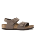Birkenstock Leder-Sandalen "New York" in Beige
