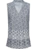 WITT WEIDEN Blousetop wit/donkerblauw