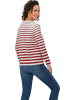 WITT WEIDEN Longsleeve in Weiß/ Rot