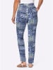 WITT WEIDEN Broek blauw/crème