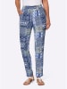 WITT WEIDEN Hose in Blau/ Creme
